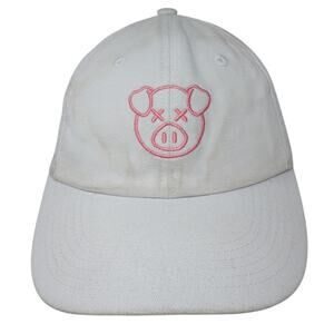 Shane Dawson Slideback Baseball Cap White One Size Adjustable Embroidered